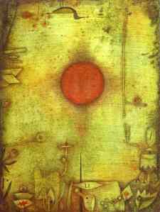 Paul Klee painting - Ad Marginem 1930 