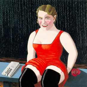 Les bas noirs avec journal - Camille Bombois