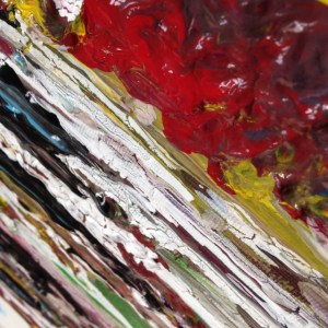 This was the point in the painting where I thought of the name.