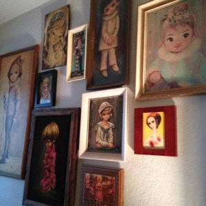 This is a wall in my living room.  You can probably tell why I'm so excited to be painting today. 