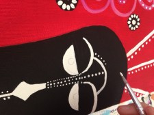 White accents will look nice!