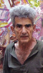 Larry Poons- “A rock looks just like a tree and tree just like a rock. It all depends on how you see it. They are, we are, all made up of the same stuff. And in the end, it’s just paint.”- from interview in hyper allergic.com