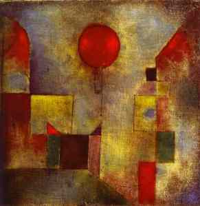 Red Balloon- Paul Klee