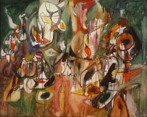 One Year the Milkwood 1944 Arshile Gorky