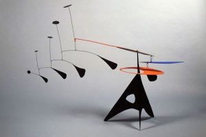 One of his mobile sculptures.