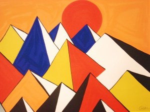 Homage to the Sun- Alexander Calder