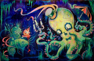 Neptune's Revenge- Camille Rose Garcia