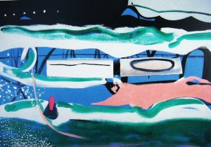 Clevedon Night 1964- Peter Lanyon
