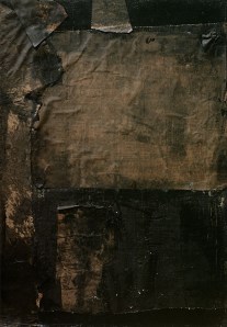 Black Paintings- Robert Rauschenberg