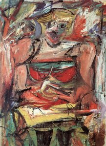 Woman Painting- Willem De Kooning