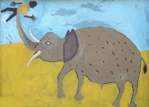 Elephant- Edward Tingatinga
