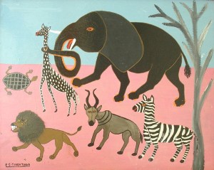 Savannah- Edward Tingatinga