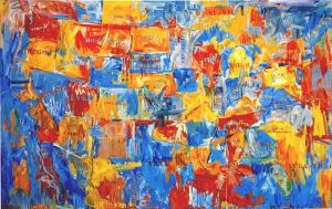 Map 1961- Jasper Johns