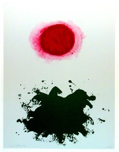 Adolph Gottlieb- Red Burst
