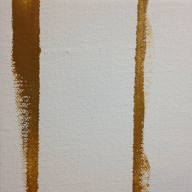 Close-Up 2 Double Zip- Tribute to Barnett Newman Linda Cleary 2014 Acrylic on Canvas