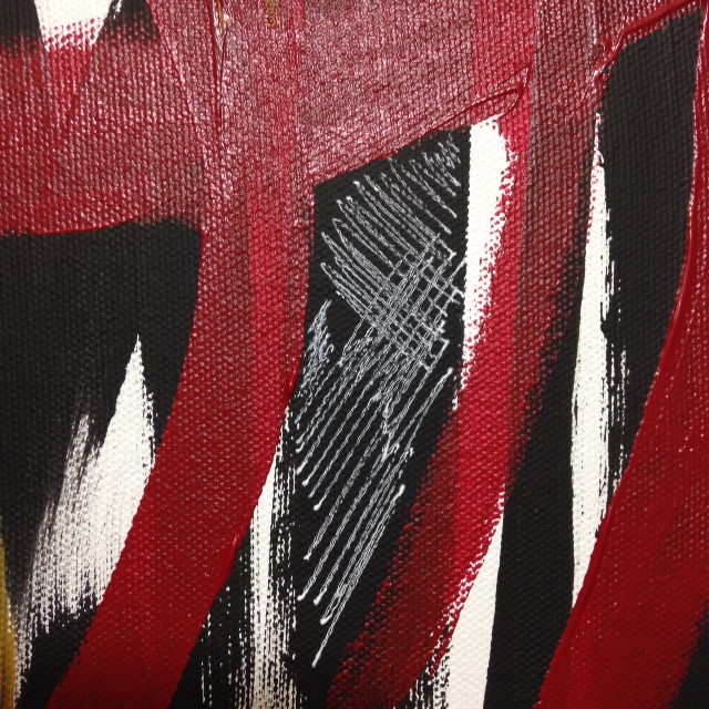 Close-Up 2 Windy Wednesday- Tribute to Jack Tworkov Linda Cleary 2014 Acrylic on Canvas