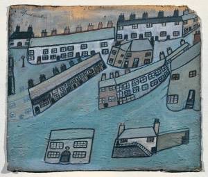 Houses at St Ives, Cornwall circa 1928-42 Alfred Wallis