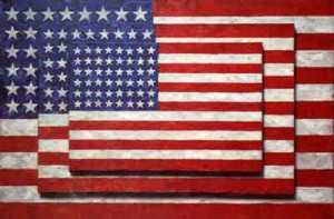 Three Flags- Jasper Johns