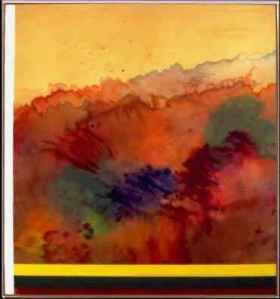 Ronnie Landfield, Atlantic Sea, 1971