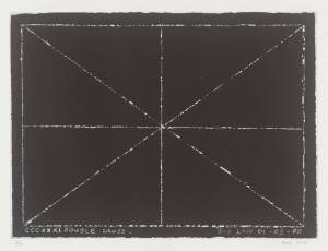 Double Cross 2000 Bob Law 1934-2004 Purchased 2004 http://www.tate.org.uk/art/work/P78908