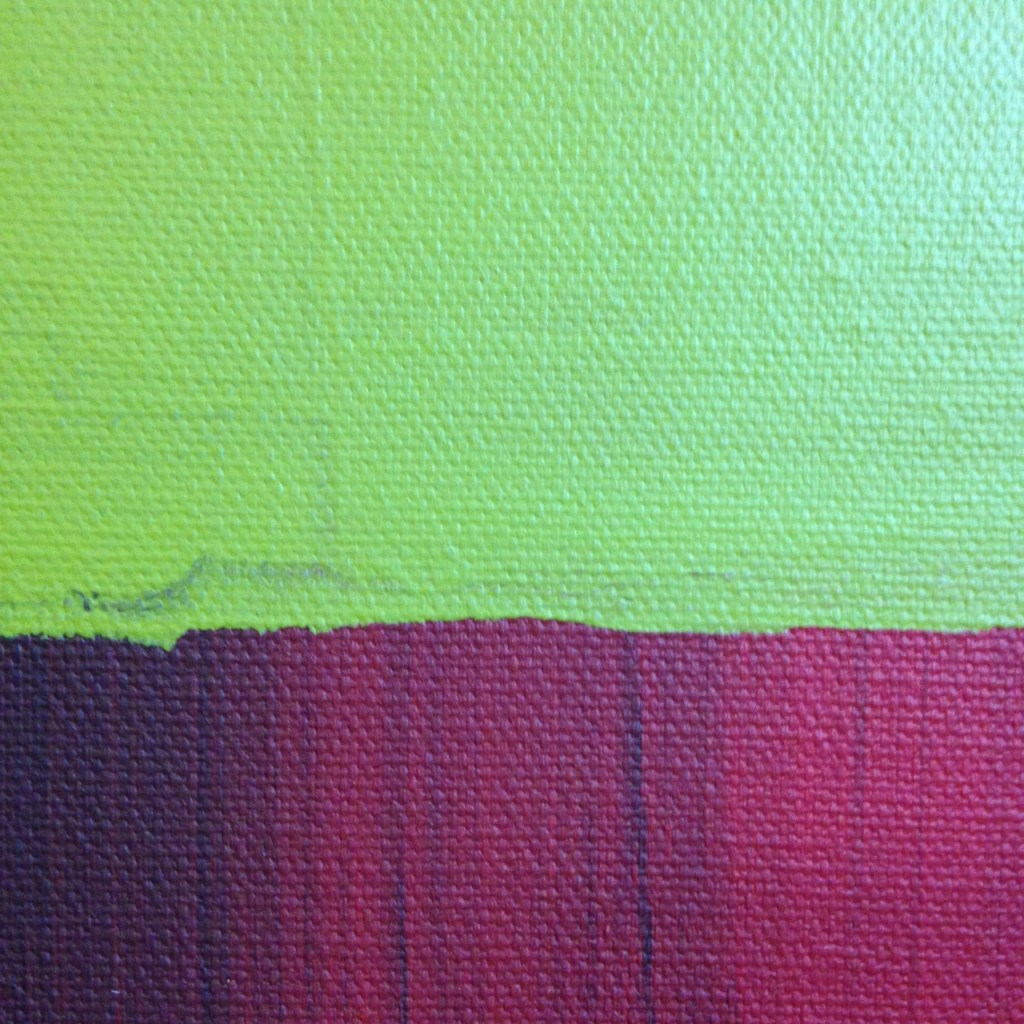 Close-Up 1 Red, black, gray, olive and white- Tribute to Mark Rothko Linda Cleary 2014 Acrylic on Canvas