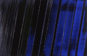 1987 Peinture 11 Juillet 1987 [acrylic on canvas]- Pierre Soulages
