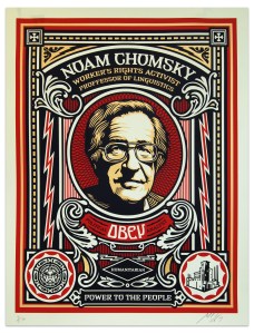 Noam Chomsky- Shepard Fairey
