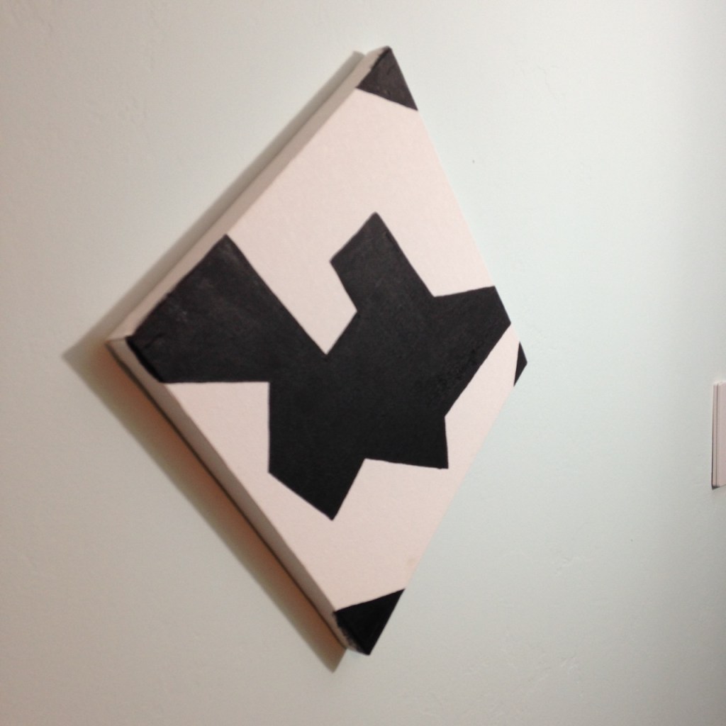 Side-View Distraction- Tribute to Ward Jackson Linda Cleary 2014 Acrylic on Canvas