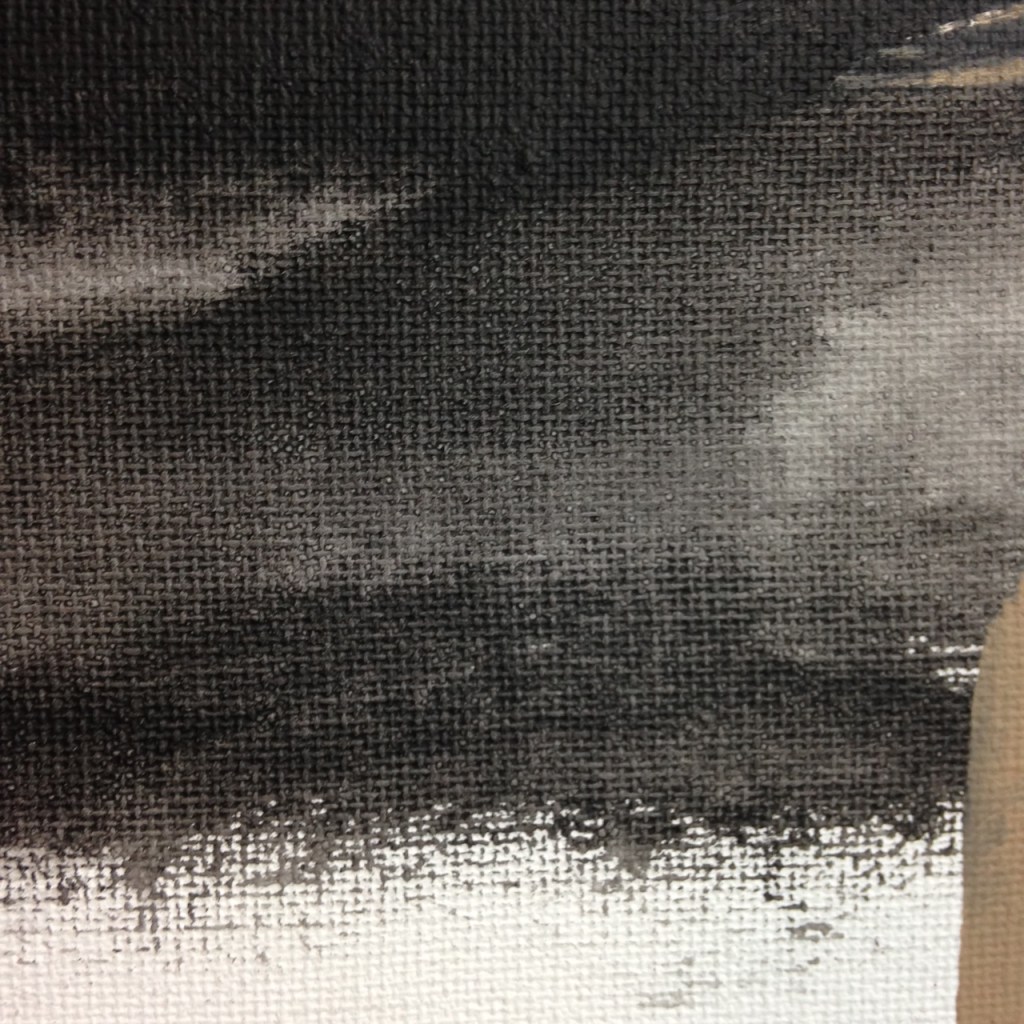 Close-Up 3 May 2014- Tribute to Roger Hilton Linda Cleary 2014 Acrylic on Canvas