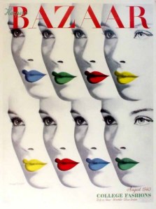 Herbert Bayer- Bazaar Cover Design