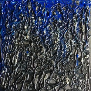 My piece before it dried...