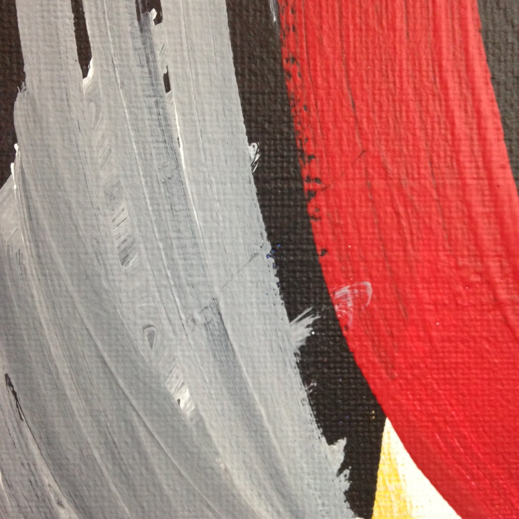 Close-Up 1 Peinture No. 172- Tribute to Gerard Ernest Schneider Linda Cleary 2014 Acrylic on Canvas
