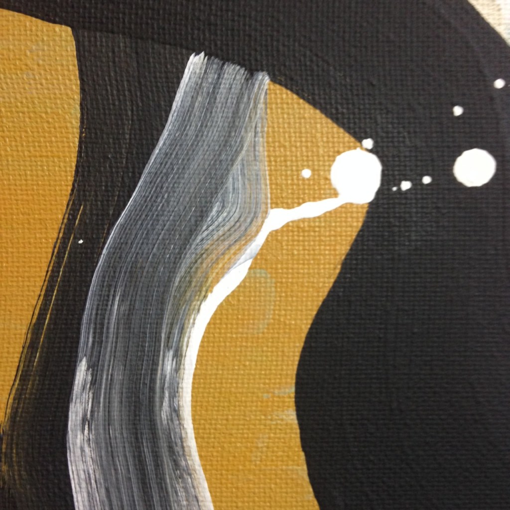 Close-Up 2 Daylight- Tribute to James Brooks Linda Cleary 2014 Acrylic on Canvas