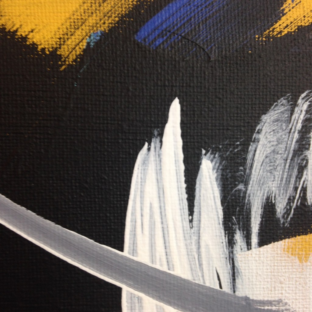 Close-Up 3 Peinture No. 172- Tribute to Gerard Ernest Schneider Linda Cleary 2014 Acrylic on Canvas