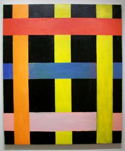 Thornton Willis, Black Warrior, 2008, 70 x 59 inches, oil on canvas