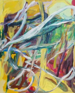 Behind Lufkin's Diner 2013 Oil on canvas 64x52.25" / 162.6x134.6cm