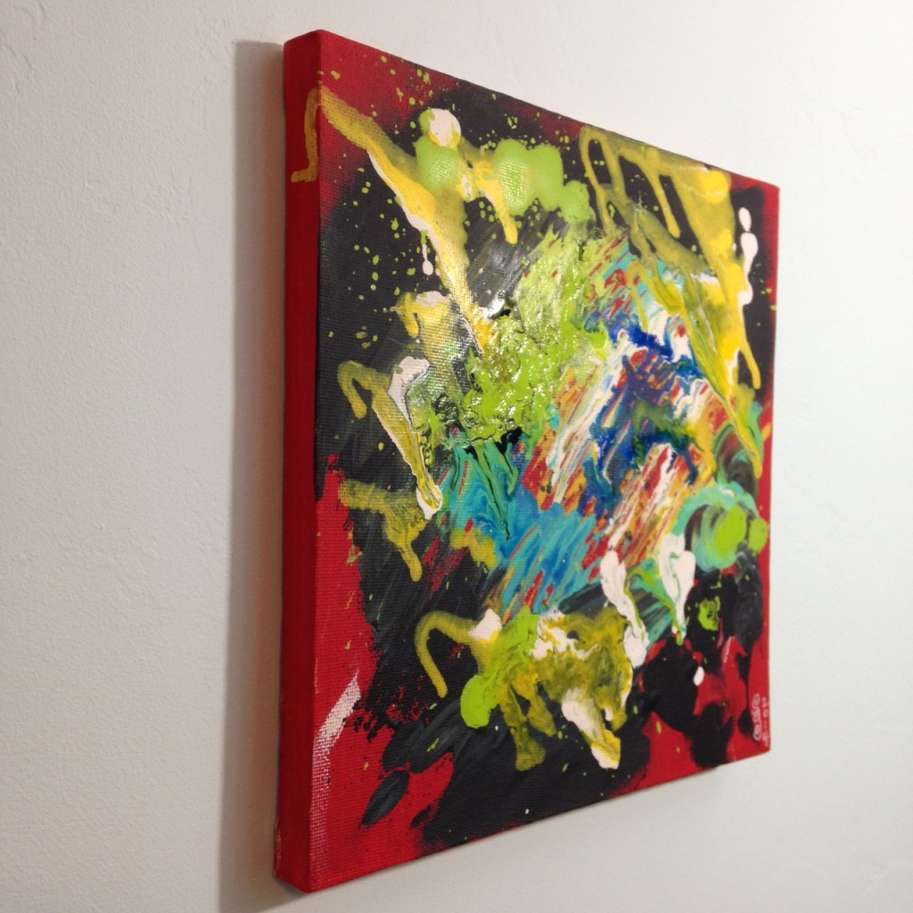 Side-View Summertime- Tribute to Aelita Andre Linda Cleary 2014 Acrylic on Canvas