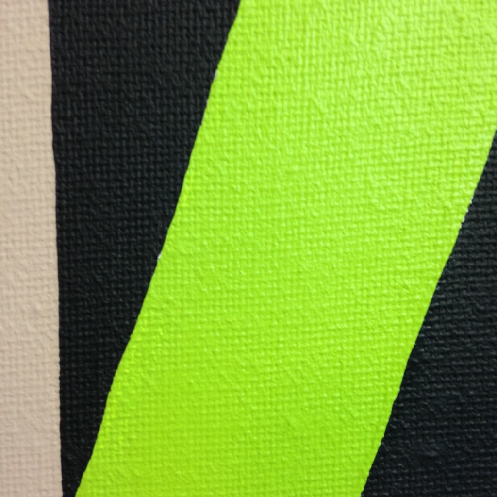 Close-Up 2 And Then the Gate Fell- Tribute to James Little Linda Cleary 2014 Acrylic on Canvas