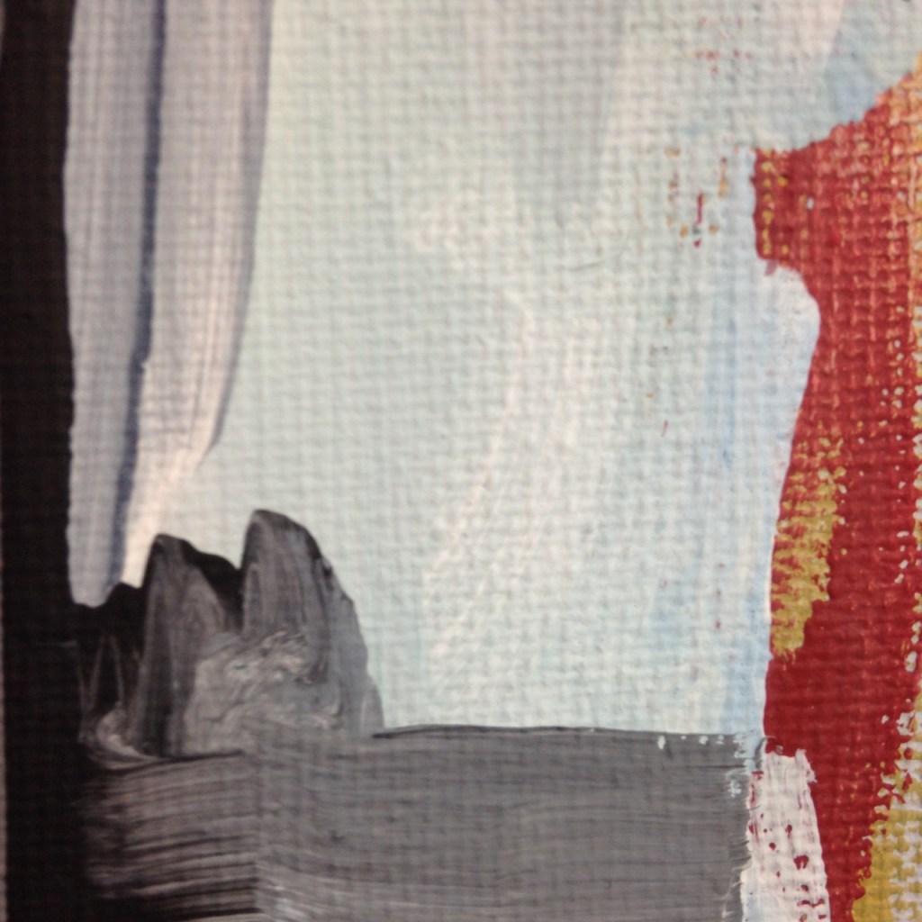 Close-Up 2 Bridge- Tribute to Gertrude Greene Linda Cleary 2014 Acrylic on Canvas 