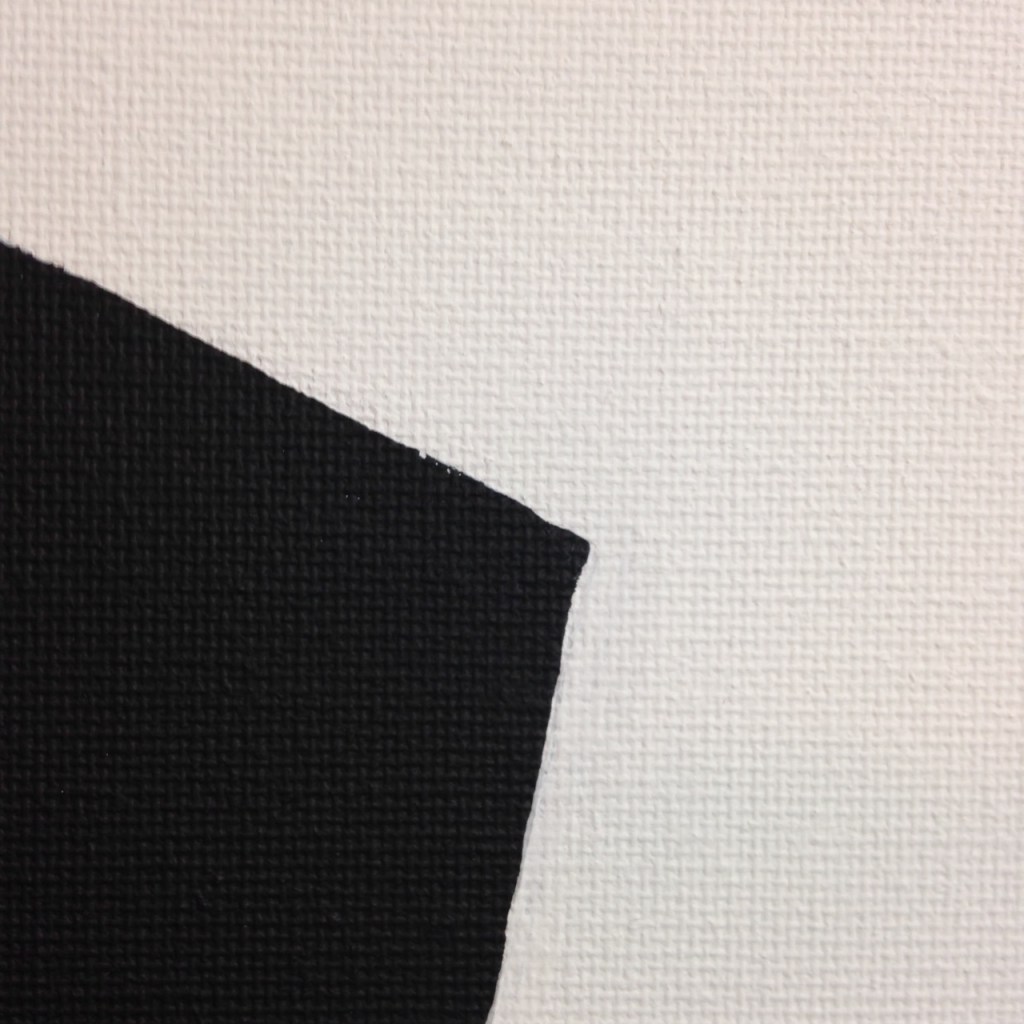 Close-Up 3 Pentagon with Circle- Tribute to Olivier Mosset Linda Cleary 2014 Acrylic on Canvas