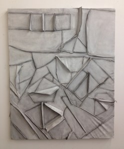Landscapification #2 2011-12 48 x 60 in oil and charcoal on linen over panel
