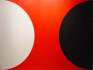 Omega IX 1961 Acrylic on Canvas