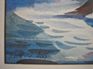 Irving Shapiro Signature