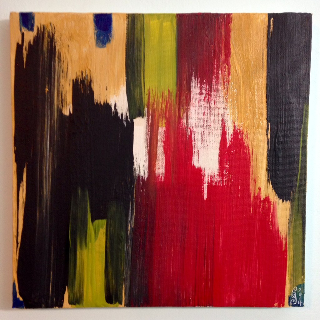 Untitled #227- Tribute to Edward Dugmore Linda Cleary 2014 Acrylic on Canvas