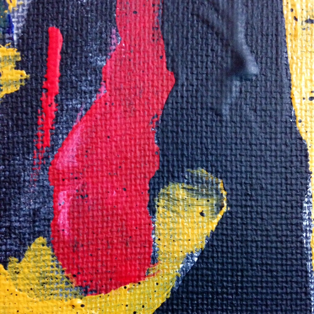 Close-Up 2 Untitled 228- Tribute to Ernest Briggs Linda Cleary 2014 Acrylic on Canvas