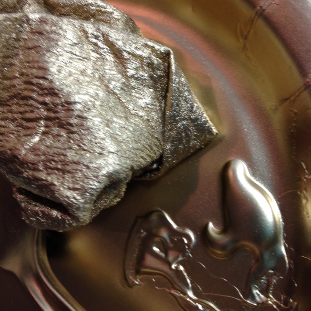 Close-Up 3 A Light Snack- Tribute to Daniel Spoerri Linda Cleary 2014 Mixed Media on Canvas