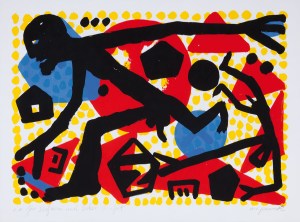 A.R. Penck- Nittardi Label