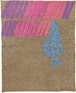 Caduta Azzurra- Giorgio Griffa