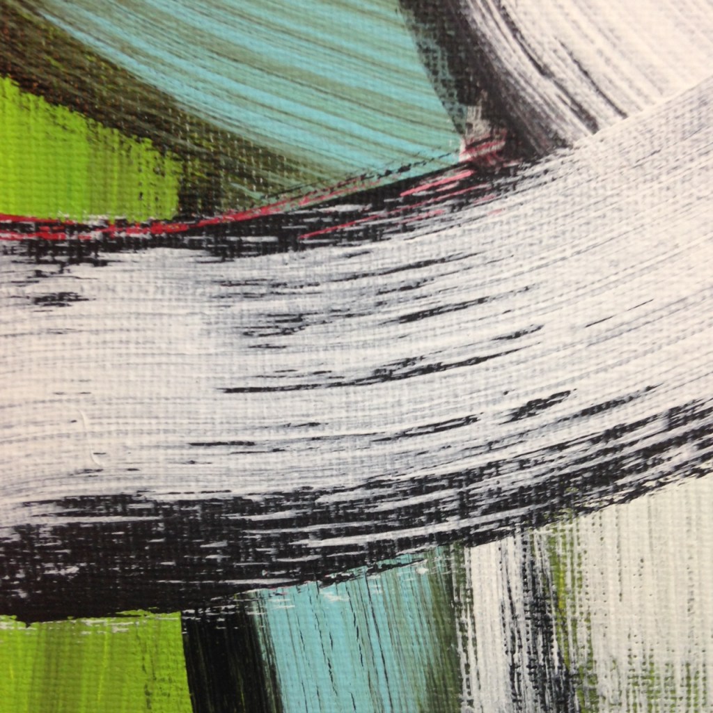 Close-Up 1 #257- Tribute to Hertha Hanson Linda Cleary 2014 Acrylic on Canvas