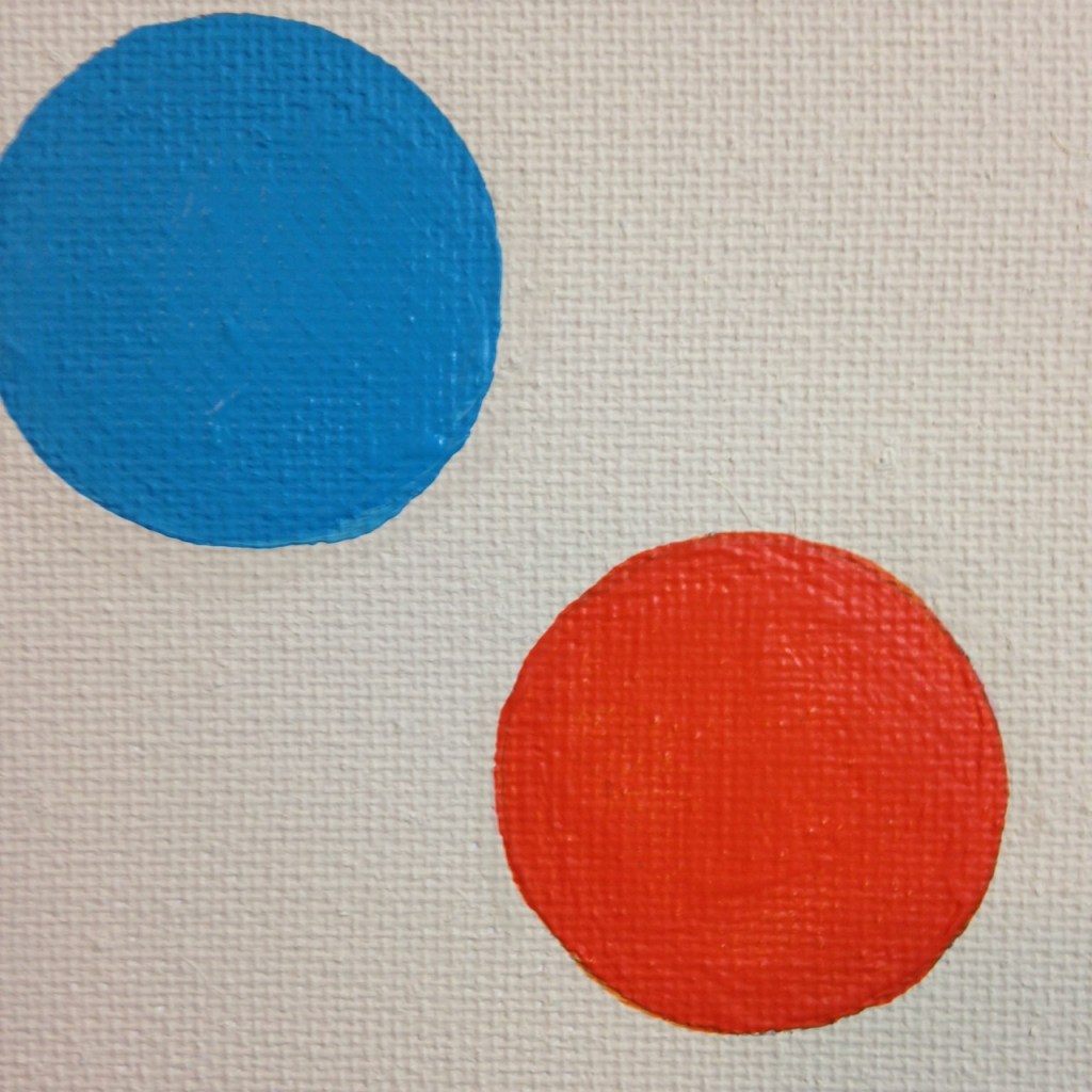 Close-Up 2 Descent- Tribute to Thomas Downing Linda Cleary 2014 Acrylic on Canvas